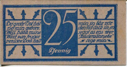 25 PFENNIG 1920 Stadt KLEVE Rhine DEUTSCHLAND Notgeld Papiergeld Banknote #PL812 - [11] Lokale Uitgaven