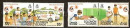 Salomon Solomon Islands 1989 Yvertn° 670-673 *** MNH Cote 5 Euro Rode Kruis Croix Rouge - Salomoninseln (Salomonen 1978-...)