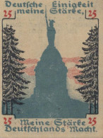 25 PFENNIG 1920 Stadt DETMOLD Lippe UNC DEUTSCHLAND Notgeld Banknote #PA431 - Lokale Ausgaben