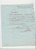10 Mai 1793- Lettre Envoyée Par Le Procureur Sindic De Chateau Du Loir- Période De La Guerre De Vendée - Manuscritos