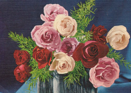FIORI Vintage Cartolina CPSM #PAR751.IT - Fleurs