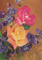 FIORI Vintage Cartolina CPSM #PAS172.IT - Fleurs