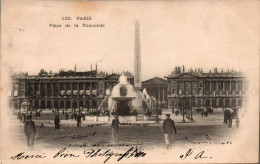 N°2837 W -cpa Paris -place De La Concorde- - Squares