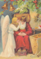 ANGELO Buon Anno Natale Vintage Cartolina CPSM #PAH592.IT - Angels