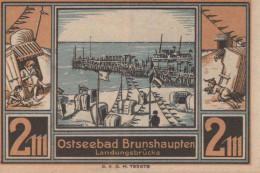 3 MARK 1914-1924 Stadt BRUNSHAUPTEN Mecklenburg-Schwerin UNC DEUTSCHLAND #PC857 - Lokale Ausgaben