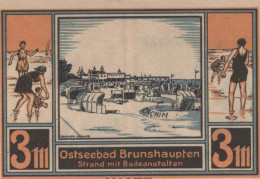 3 MARK 1914-1924 Stadt BRUNSHAUPTEN Mecklenburg-Schwerin UNC DEUTSCHLAND #PC848 - [11] Emissioni Locali