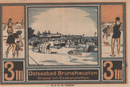 3 MARK 1914-1924 Stadt BRUNSHAUPTEN Mecklenburg-Schwerin UNC DEUTSCHLAND #PC844 - Lokale Ausgaben