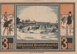 3 MARK 1914-1924 Stadt BRUNSHAUPTEN Mecklenburg-Schwerin UNC DEUTSCHLAND #PC853 - [11] Emissioni Locali