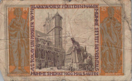 25 PFENNIG 1923 Stadt BRUNSWICK Brunswick UNC DEUTSCHLAND Notgeld #PH863 - [11] Local Banknote Issues