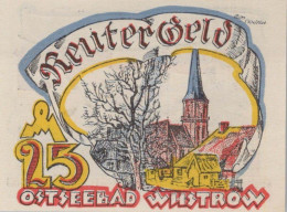 25 PFENNIG 1922 WUSTROW AUF FISCHLAND Mecklenburg-Schwerin UNC DEUTSCHLAND #PI576 - [11] Local Banknote Issues