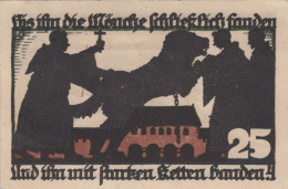 25 PFENNIG 1922 Stadt VECHTA Oldenburg DEUTSCHLAND Notgeld Banknote #PJ104 - Lokale Ausgaben