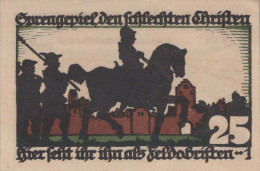 25 PFENNIG 1922 Stadt VECHTA Oldenburg DEUTSCHLAND Notgeld Banknote #PJ106 - Lokale Ausgaben