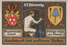 25 PFENNIG 1922 Stadt STOLZENAU Hanover DEUTSCHLAND Notgeld Banknote #PF945 - Lokale Ausgaben