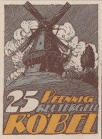 25 PFENNIG 1922 Stadt RoBEL Mecklenburg-Schwerin DEUTSCHLAND Notgeld #PG332 - [11] Emissions Locales