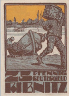 25 PFENNIG 1922 Stadt RIBNITZ Mecklenburg-Schwerin DEUTSCHLAND Notgeld #PG345 - Lokale Ausgaben