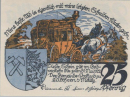 25 PFENNIG 1922 Stadt LÜBTHEEN Mecklenburg-Schwerin UNC DEUTSCHLAND #PI667 - [11] Local Banknote Issues