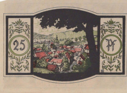 25 PFENNIG 1921 Stadt ZELLA-MEHLIS Thuringia UNC DEUTSCHLAND Notgeld #PH608 - [11] Local Banknote Issues