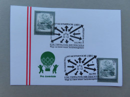 Österreich Pro Juventute - Mit Sonderstempel 3. 6. 1991 Badgastein, Österreichische Richterwoche 1991 (Nr.1691) - Other & Unclassified