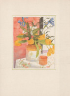 FLOWERS Vintage Ansichtskarte Postkarte CPSM #PAR630.DE - Flowers