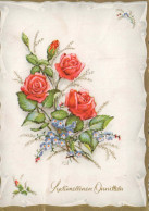 FLOWERS Vintage Ansichtskarte Postkarte CPSM #PAR930.DE - Fleurs