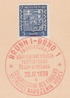 005/ Commemorative Stamp PR 4, Date 20.4.39, Letter "a" - Storia Postale