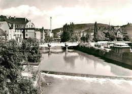 72632590 Aue Erzgebirge Blick Von Der Karl Marx Bruecke Aue - Aue