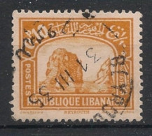 GRAND LIBAN - 1930-35 - N°YT. 128 - Beyrouth 0pi10 Jaune-brun - Oblitéré / Used - Oblitérés