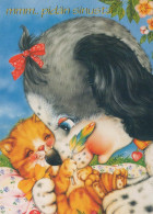 CANE Animale Vintage Cartolina CPSM #PBQ463.IT - Honden