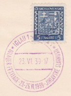006/ Commemorative Stamp PR 8, Date 23.6.39 - Briefe U. Dokumente