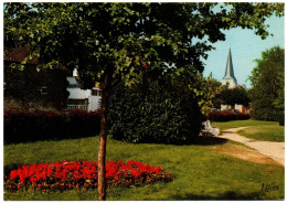 CPSM GF 36 - CHABRIS (Indre) - F. 15 522. Jardin Public, Square Général Leclerc - Sonstige & Ohne Zuordnung