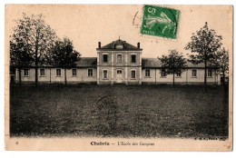 CPA 36 - CHABRIS (Indre) - 6. L'Ecole Des Garçons - B.F. Paris - Other & Unclassified
