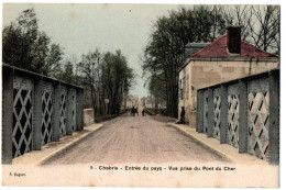 CPA 36 - CHABRIS (Indre) - 9. Entrée Du Pays. Vue Prise Du Pont Du Cher - Duguet - Other & Unclassified