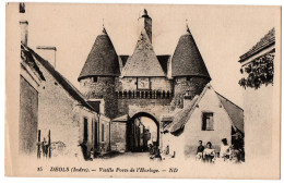 CPA 36 - DEOLS (Indre) - 15. Vieille Porte De L'Horloge - ND (petite Animation) - Sonstige & Ohne Zuordnung