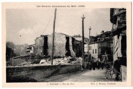 CPA 81 - LAVAUR (Tarn) - 7. Rue Du Port (Les Grandes Inondations De 1930) - Lavaur