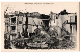 CPA 82 - MONTAUBAN (Tarn Et Garonne) - 20. Place Du Marché, Inondations 1930 - Montauban
