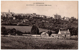 CPA 61 - DOMFRONT (Orne) - Vue Générale (côté Nord) - Domfront