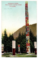 CPSM PF - USA - Memorial Totem. The Finest Carved Totem In Alaska - Andere & Zonder Classificatie