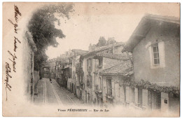 CPA 24 - Vieux PERIGUEUX (Dordogne) - Rue Du Lys - Dos Simple - Périgueux