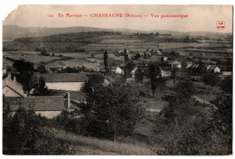 CPA 58 - CHASSAGNE (Nièvre) - 10. Vue Panoramique - En Morvan - JC Autun - Andere & Zonder Classificatie