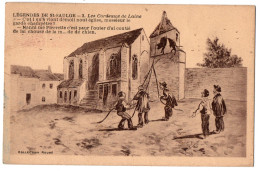 CPA 58 - Légendes De St-Saulge (Nièvre) - 3. Les Cordeaux De Laine - Coll. Roubé - Other & Unclassified