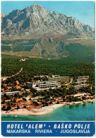 CPSM GF Yougoslavie - Hotel 'Alem' - Basko Polje. Makarska Riviera - Jugoslavija - Kroatië