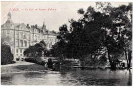 CPA Belgique - LIEGE - Le Lac Au Square D'Avroy - Ed. J. F. - Lüttich