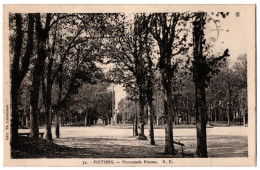 CPA 86 - POITIERS (Vienne) - 32. Promenade Blossac - R.D. - Poitiers