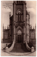 CPA 61 - LES TOURAILLES (Orne) - Eglise Notre Dame De La Recouvrance. Le Parvis - Other & Unclassified