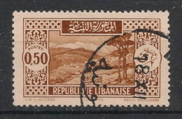 GRAND LIBAN - 1930-35 - N°YT. 131a - Bickfaya 0pi50 Brun-jaune - Type II - Oblitéré / Used - Gebraucht