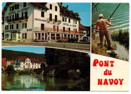 CPSM GF 39 - PONT DU NAVOY (Jura) - Hôtel Du Cerf - Other & Unclassified