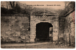 CPA 17 - BROUAGE, Près Marennes (Charente Maritime) - Remparts XVe Siècle - Autres & Non Classés