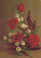 FLORES Vintage Tarjeta Postal CPSM #PAS529.ES - Blumen