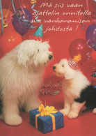 PERRO Animales Vintage Tarjeta Postal CPSM #PAN765.ES - Dogs