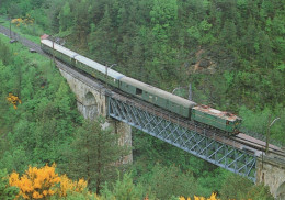 TREN TRANSPORTE Ferroviario Vintage Tarjeta Postal CPSM #PAA694.ES - Trains